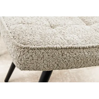 Invicta Stołek aksamitny SCANDINAVIA 40cm / 44028