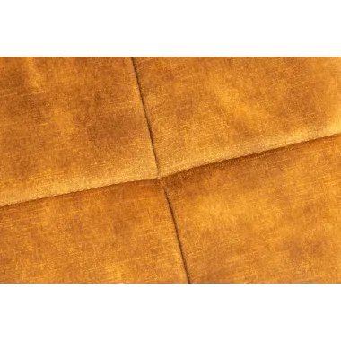 Invicta Stołek aksamitny musztardowy-zółty SCANDINAVIA 40cm / 44025