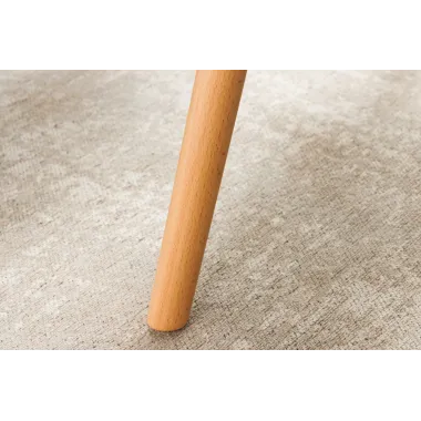 Invicta Stołek  SCANDINAVIA Teksturowy-szary 40cm / 44029