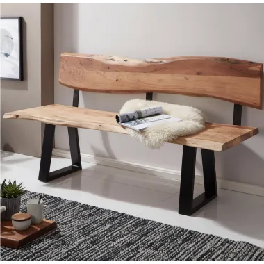 Wohnling Ławka do siedzenia GAYA MAMMUT akacja 160 x 83.5 x 60cm / WL5.638