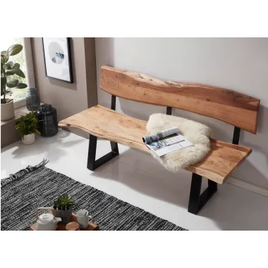 Wohnling Ławka do siedzenia GAYA MAMMUT akacja 180 x 83.5 x 60cm / WL5.639