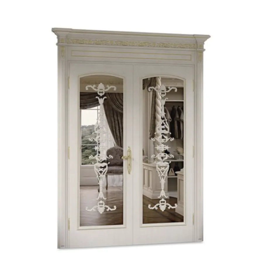 Ekskluzywne Włoskie drzwi dwuskrzydłowe 186,5 x 231,5 x 12cm / DR112/2AS