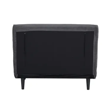 Invicta SMART MULTIFUNTION Fotel rozkładany szary sztruks 100 x 91 x 82cm / 47141