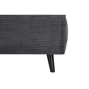 Invicta SMART MULTIFUNTION Fotel rozkładany szary sztruks 100 x 91 x 82cm / 47141