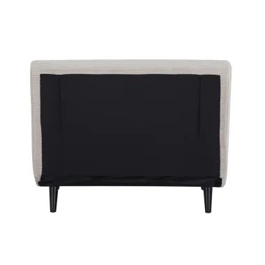 Invicta SMART MULTIFUNTION Fotel rozkładany szary sztruks 100 x 91 x 82cm / 47142