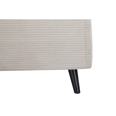 Invicta SMART MULTIFUNTION Fotel rozkładany szary sztruks 100 x 91 x 82cm / 47142