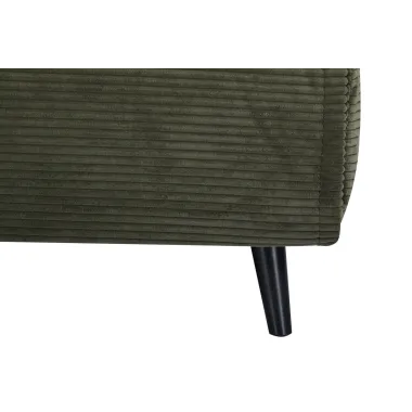 Invicta SMART MULTIFUNCTION Fotel rozkładany zielony sztruks 100 x 91 x 82cm / 47143