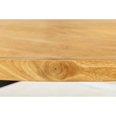 Invicta GALAXIE Oval Stół do jadalni mango naturalny brąz 240 x 76 x 99cm / 45759