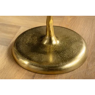 Invicta WILDLIFE PEACOCK Stolik kawowy antyczne złoto 45cm / 44829