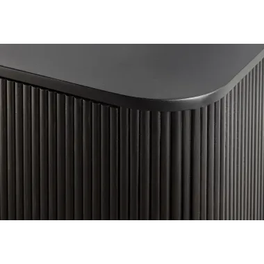 Invicta Szafka TV GATSBY czarne mango 160 x 50 x 42cm / 46433