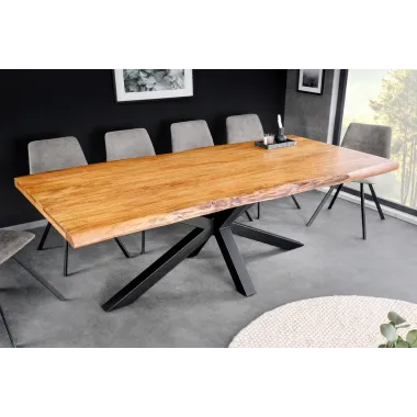 Invicta Stół do jadalni MAMMUT akacja 200cm / 43785