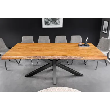 Invicta Stół do jadalni MAMMUT akacja 200cm / 43785