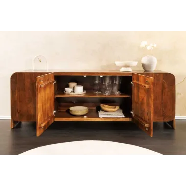 Invicta Komoda BRASIL naturalnie brązowe mango 176 x 68 x 41cm / 45788