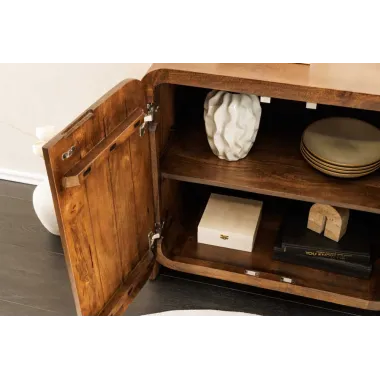 Invicta Komoda BRASIL naturalnie brązowe mango 76 x 76 x 41cm / 45787