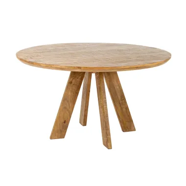 Invicta Stół do jadalni ART WOOD lite drewno mango Ø 140cm / 45758