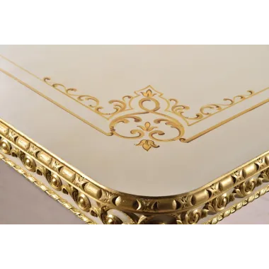 Włoski Stół do jadalni LUXURY CLASSICA rozkładany 500 x 130 x 78cm / 1267