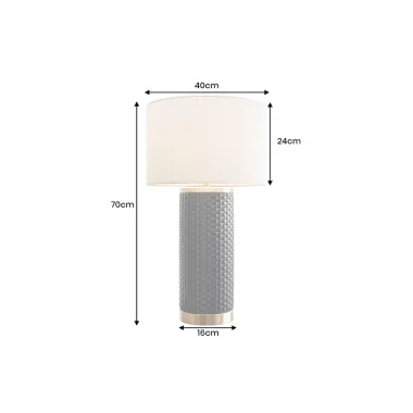 Invicta Lampa stołowa ELEGANCIA 70cm / 46010-1-S