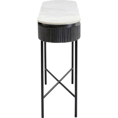 Kare Konsola GLENN GATSBY szare mango 100 x 80 x 32 cm / 84888