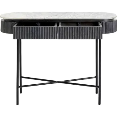 Kare Konsola GLENN GATSBY szare mango 100 x 80 x 32 cm / 84888