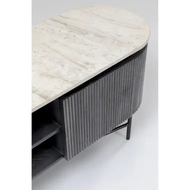 Kare Szafka RTV GLENN GATSBY szare mango 150 x 54 x 40cm / 84890