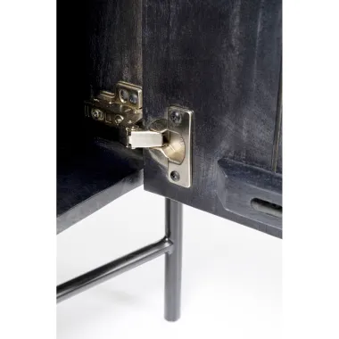 Kare Szafka RTV GLENN GATSBY szare mango 150 x 54 x 40cm / 84890