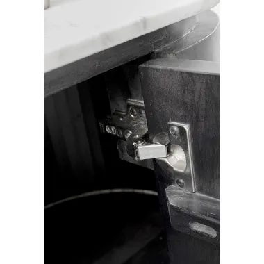 Kare Komoda GLENN GATSBY szare mango 100 x 138 x 45cm / 84891