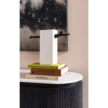 Kare Komoda GLENN GATSBY szare mango 160 x 75 x 45cm / 84889