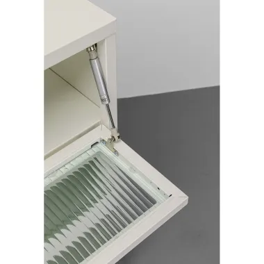 Kare Komoda NAXOS AMSTERDAM 3 szuflady biała 80 x 85 x 35cm / 70041