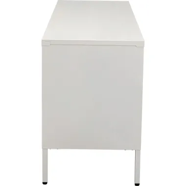 Kare Komoda NAXOS AMSTERDAM 3 drzwiowa biała 120 x 60 x 40cm / 70043