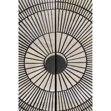 Kare Komoda EYE OF TIGER HERITAGE Mango 115 x 78 X 40cm / 84973