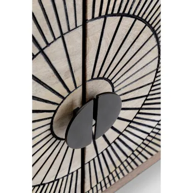 Kare Komoda EYE OF TIGER HERITAGE Mango 115 x 78 X 40cm / 84973