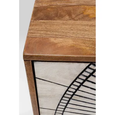 Kare Komoda EYE OF TIGER HERITAGE Mango 115 x 78 X 40cm / 84973