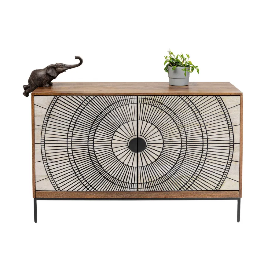 Kare Komoda EYE OF TIGER HERITAGE Mango 115 x 78 X 40cm / 84973