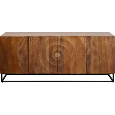 Kare Komoda MADEIRA HELL GOLDEN SUNSET jasnobrązowe mango 177 x 75 x 45cm /  86707