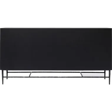 Kare Komoda ZEBRA kremowo czarna 160 x 80 x 40cm / 86150