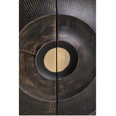 Kare Komoda MADEIRA GOLDEN SUNSET brązowe mango 100 x 90 x 45cm / 70982