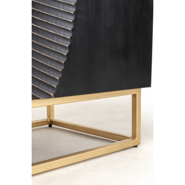 Kare Komoda MADEIRA GOLDEN SUNSET brązowe mango 100 x 90 x 45cm / 70982