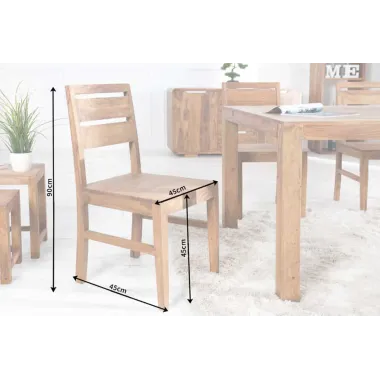 Invicta LAGOS Krzesło Sheesham 45cm / 35861