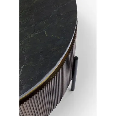 Kare Stolik kawowy CATALINA IRONVILLE brązowe mango 90 x 90 x 40 cm / 86491