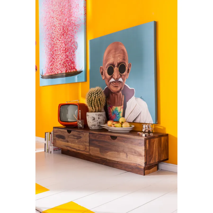 Kare Szafka RTV AUTENTICO mango 150 x 35 x 35 cm / 80260