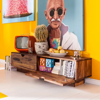 Kare Szafka RTV AUTENTICO mango 150 x 35 x 35 cm / 80260