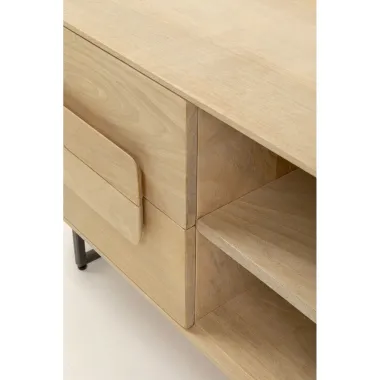 Kare Szafka RTV MULINO mango 135 x 50 x 40 cm / 70096