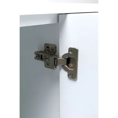 Kare Komoda CRACKED 4 drzwiowa biało złota 165 x 80 x 46 cm / 85707