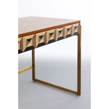 Kare Biurko SILENCIO brązowa 120 x 76 x 59cm / 87462