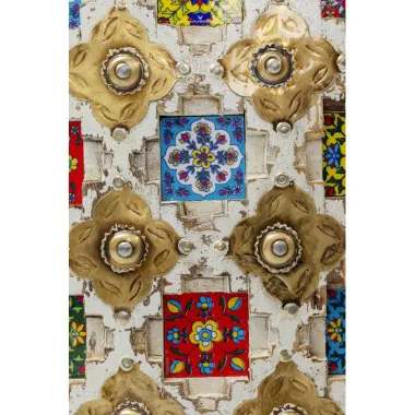 Kare Komoda BAZAR kolorowa 90 x 90 x 40cm / 83888