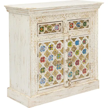 Kare Komoda BAZAR kolorowa 90 x 90 x 40cm / 83888