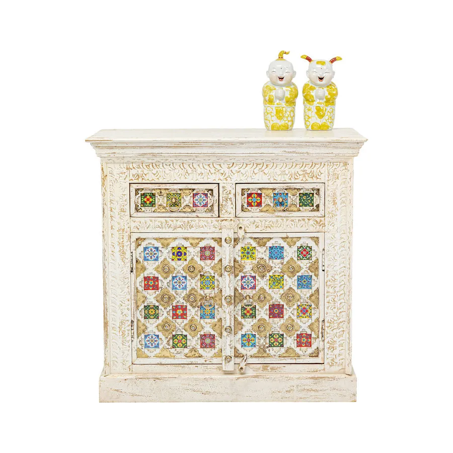 Kare Komoda BAZAR kolorowa 90 x 90 x 40cm / 83888