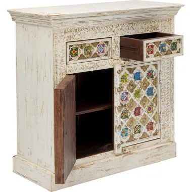 Kare Komoda BAZAR kolorowa 90 x 90 x 40cm / 83888