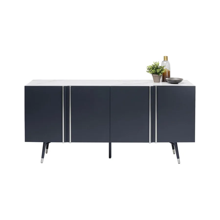 Kare Komoda CATANIA złoty 180 x 61 x 45cm / 85853