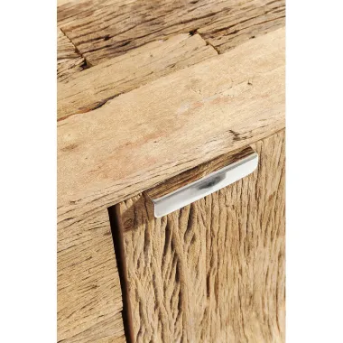 Kare Komoda RUSTICO BARRACUDA srebrno brązowa 160 x 75 x 40cm / 82850